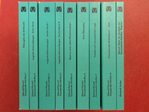 Edmund Husserl Gesammelte Schriften Edmund Husserl Gesammelte